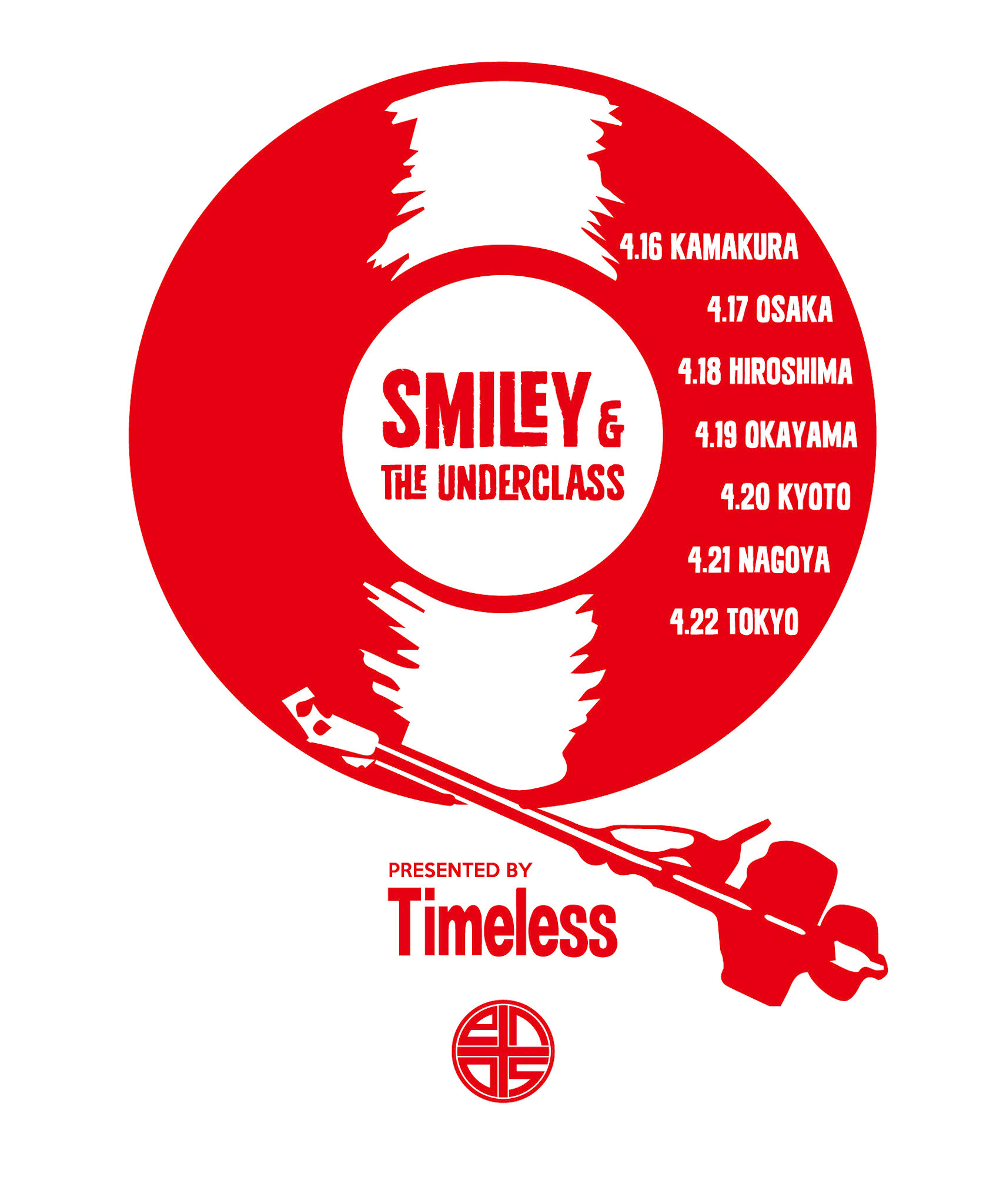 "SMILEY" Tour TEE