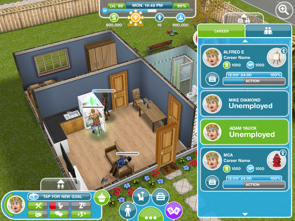 The Sims Freeplay (iOS & Android) on Behance