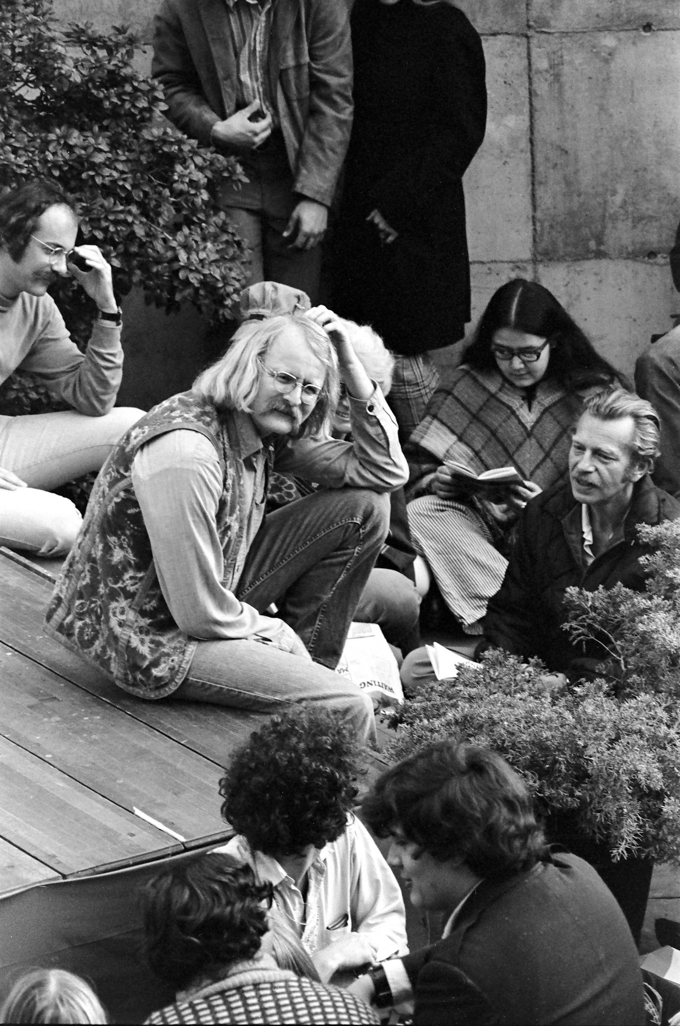 Opening of the UC-Berkeley Art Museum. 1970