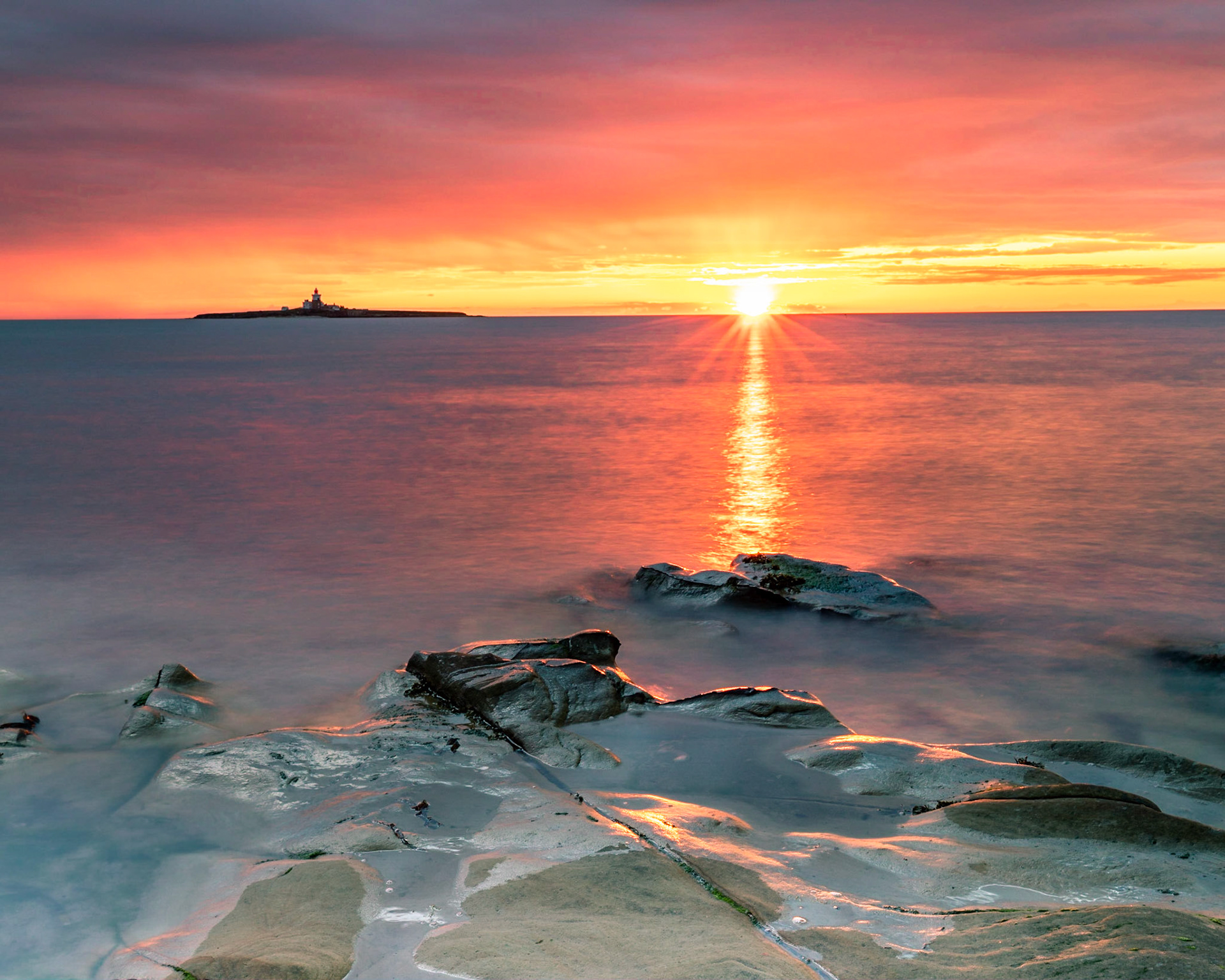 Coquet Island sunrise