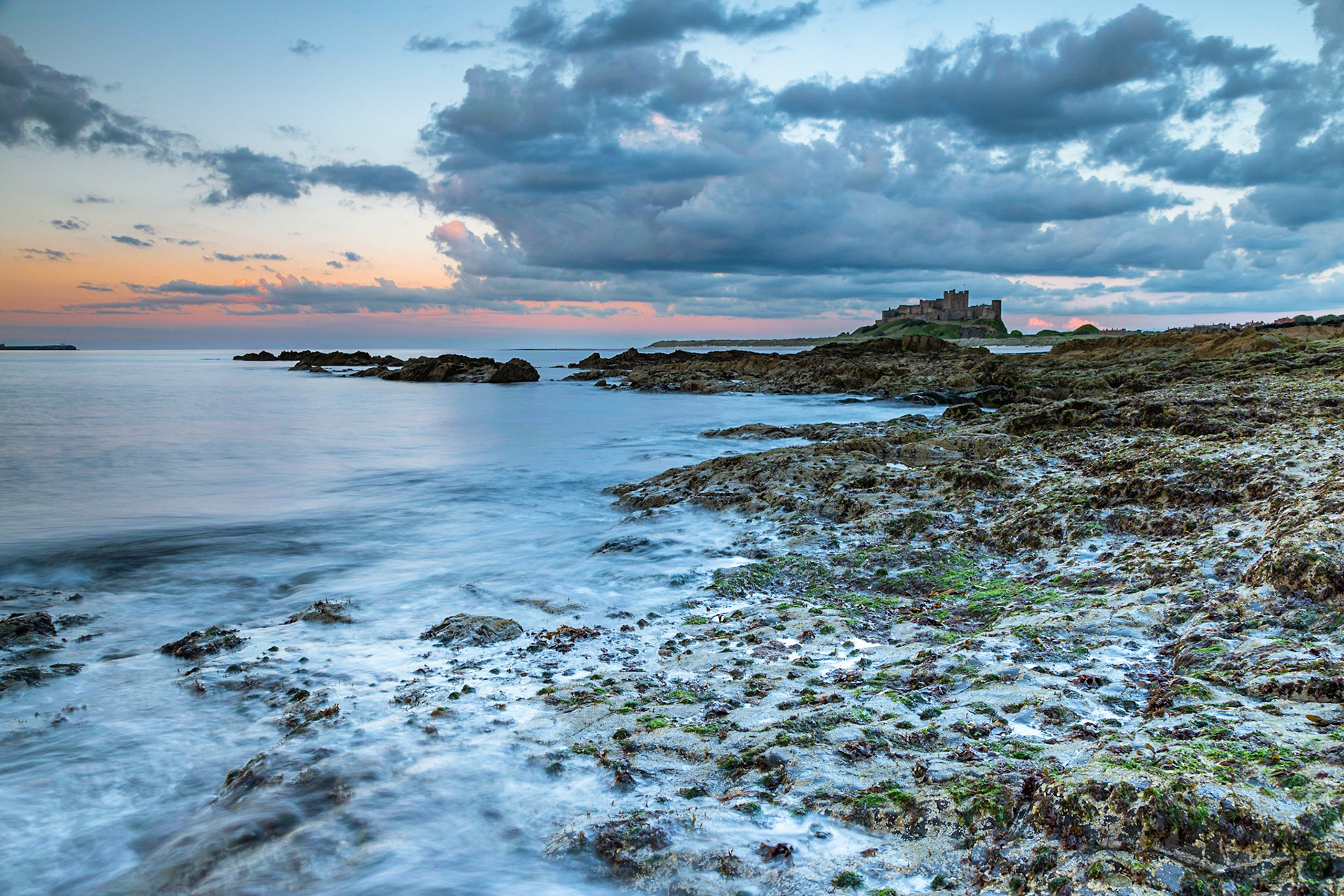 Bamburgh Castle evening