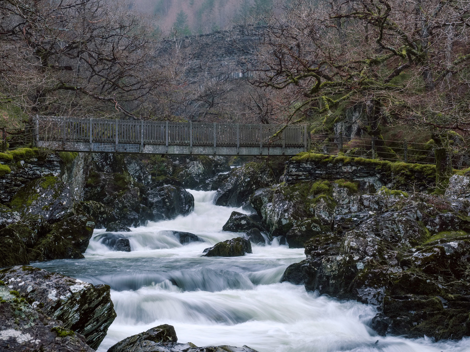 Wet n' Wales.  Snowdonia
