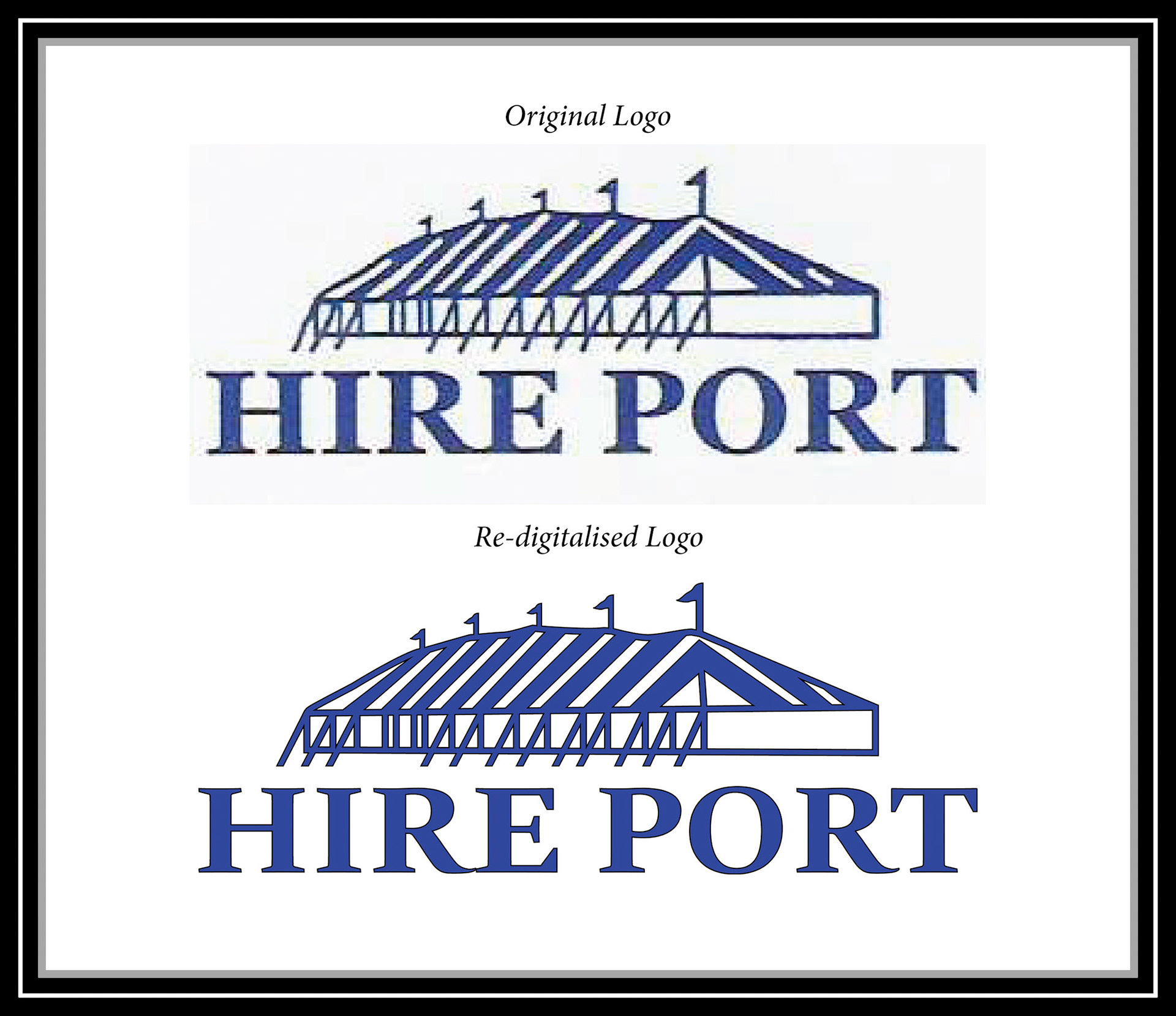 Hire Port Re-digitalised Logo