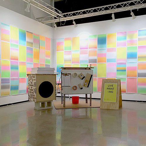 "So Message Bored" at The Other Art Fair, 2018