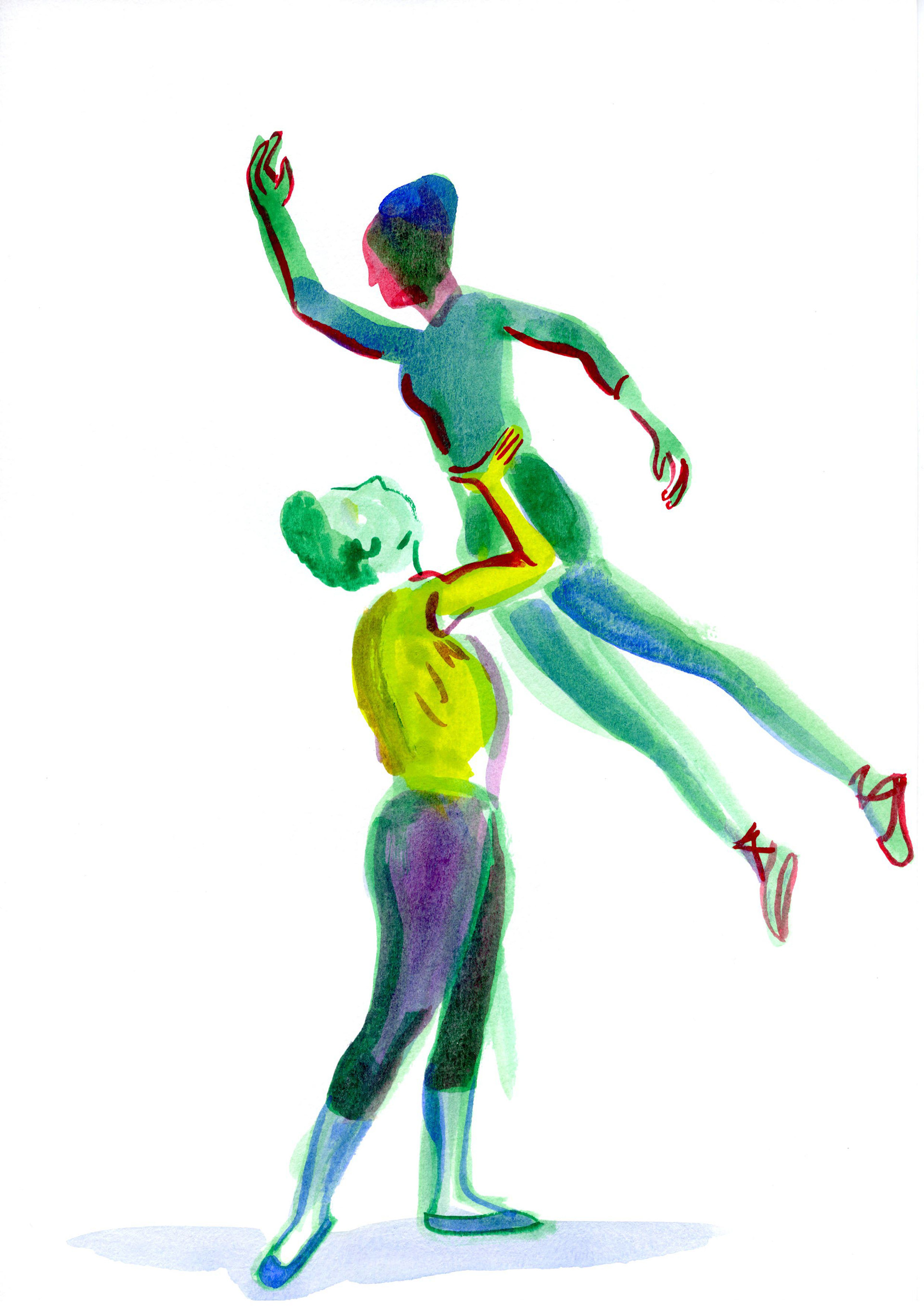 Dancer 2 - Size A4 - 80 Euro