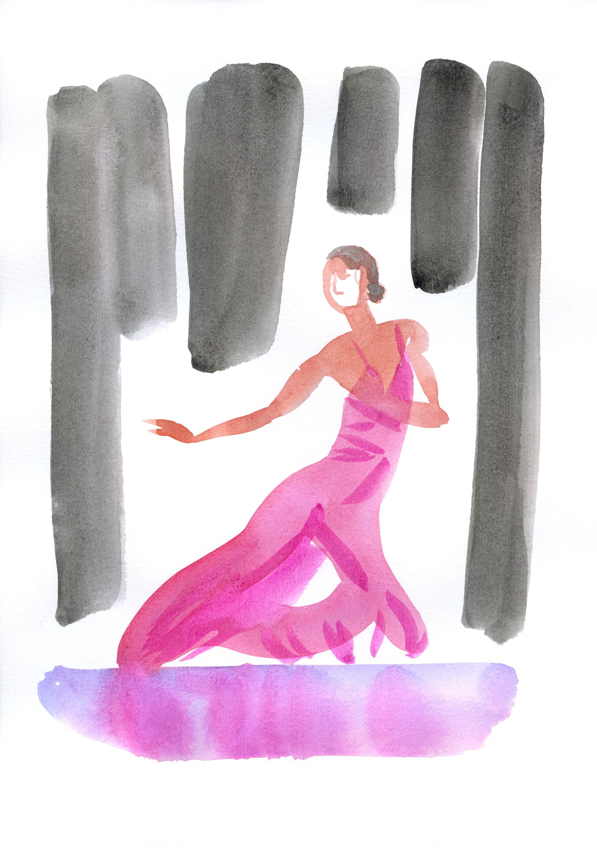 Dancer 10 - Size A4 - 80 Euro