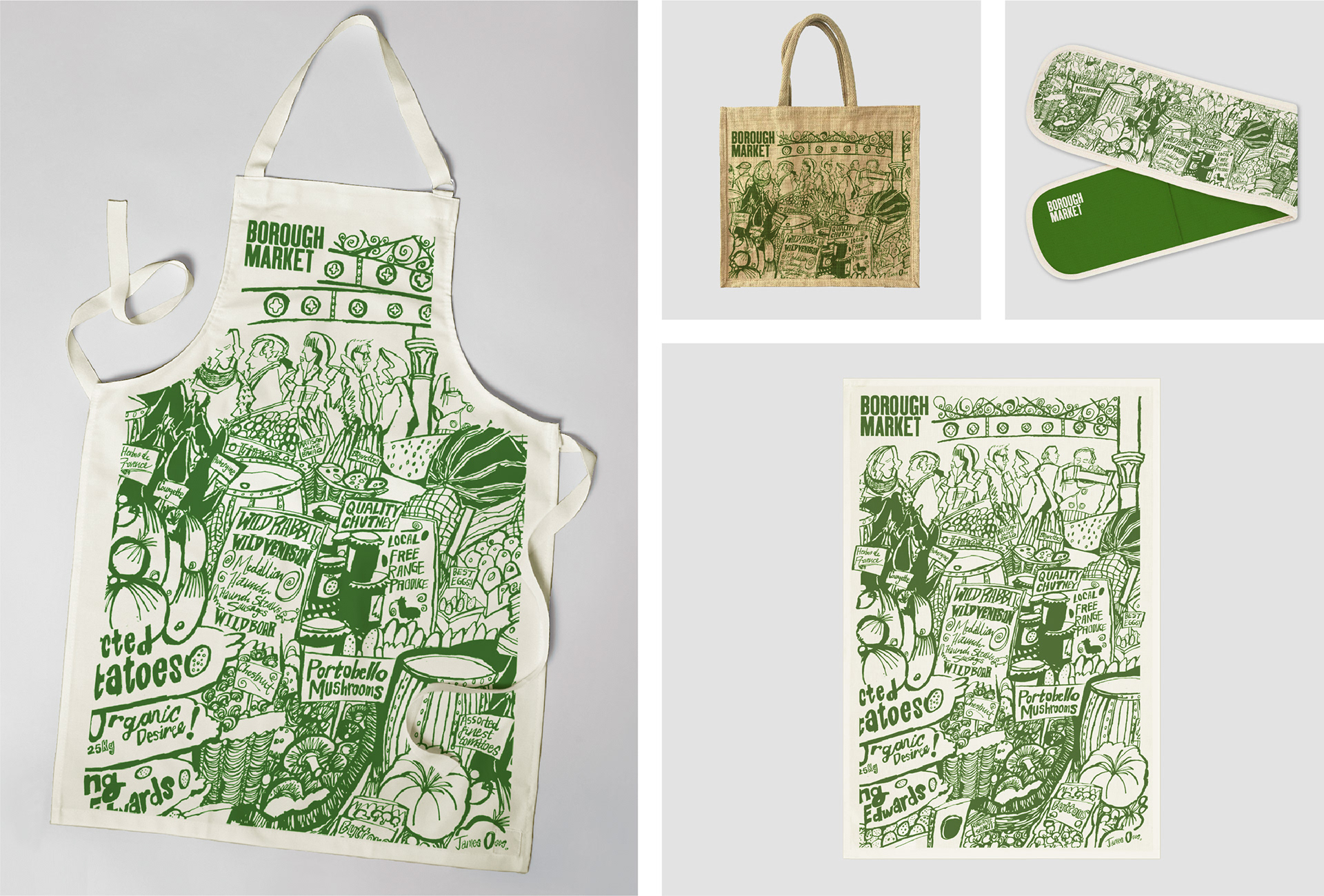 Borough Market Identity Update by Pete Gibbons