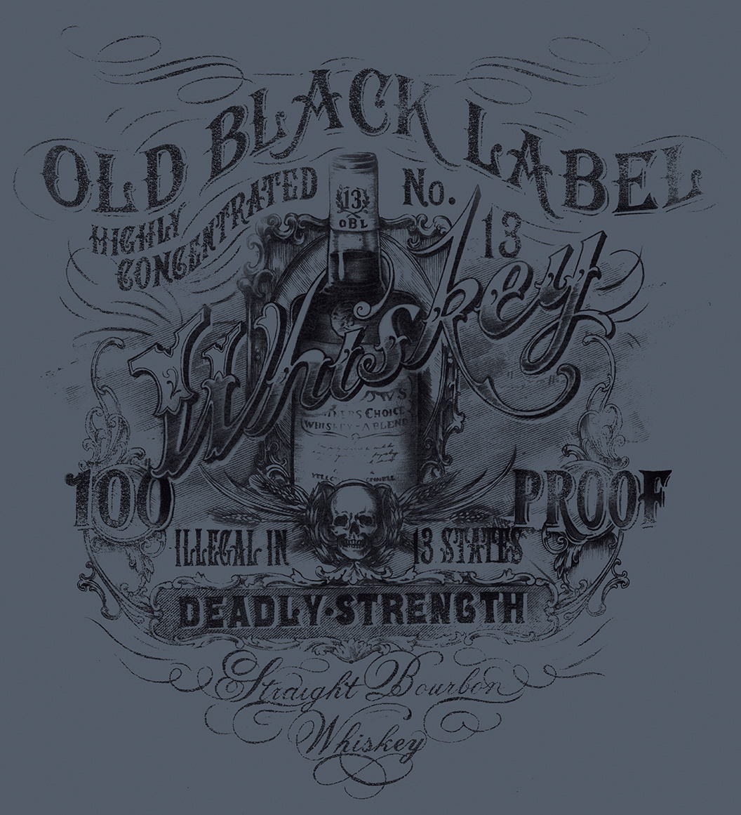 Michael Hinkle Graphic Design and Illustration - Lucky Brand T