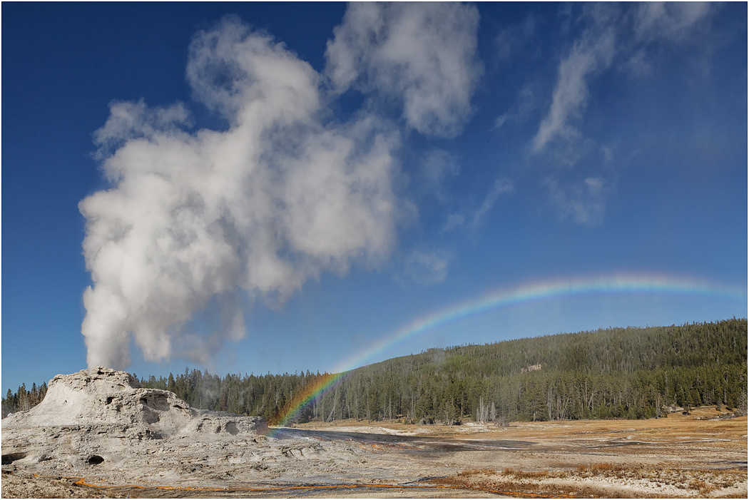 Castle Geyser, Upper Geyser Basin, Yellowstone NP