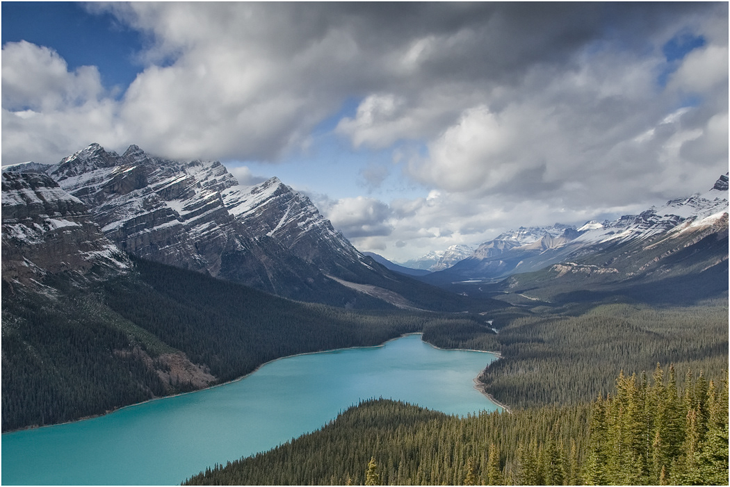 Peyto Lake, Icefields Parkway, Banff NP