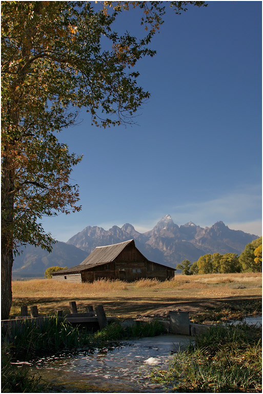 Mormon Barns, The Tetons, Teton NP, USA