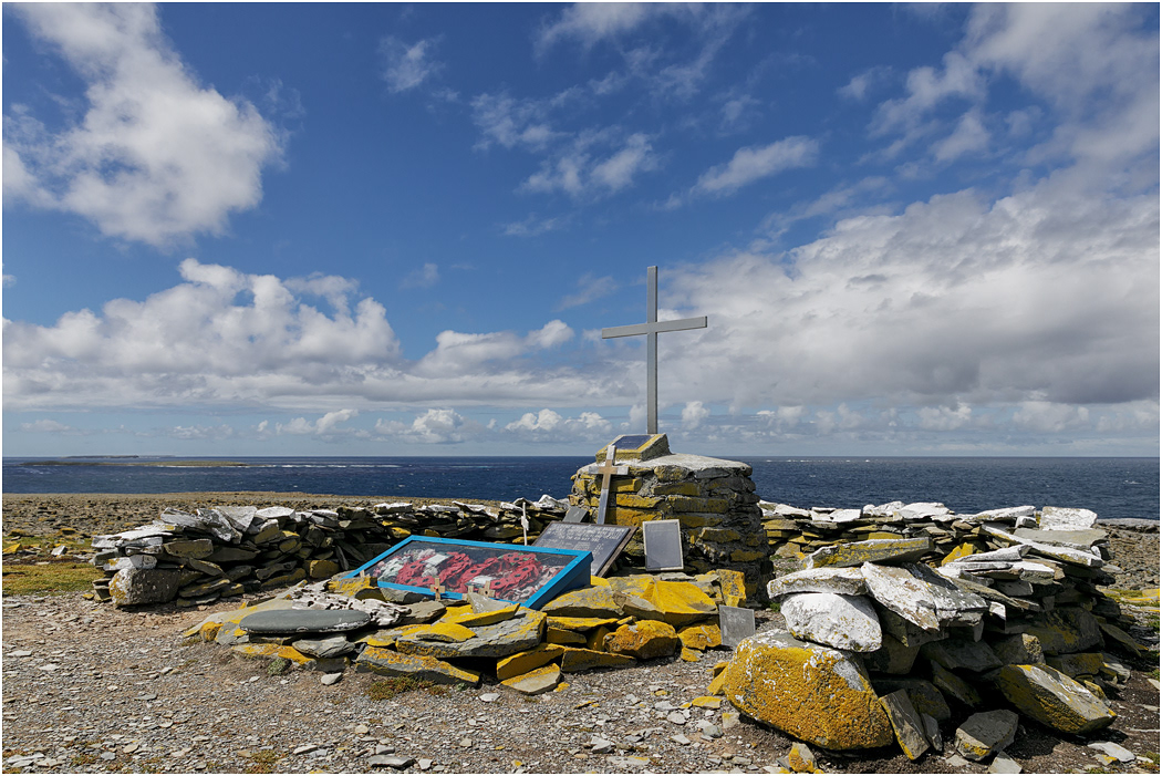 HMS Sheffield Memorial, Sea Lion Island