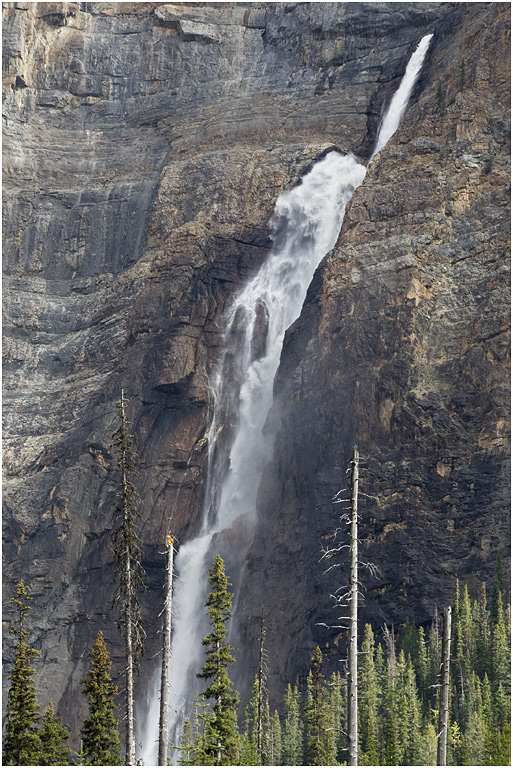 Takakkaw Falls from Yoho Valley Road, Yoho NP, BC
