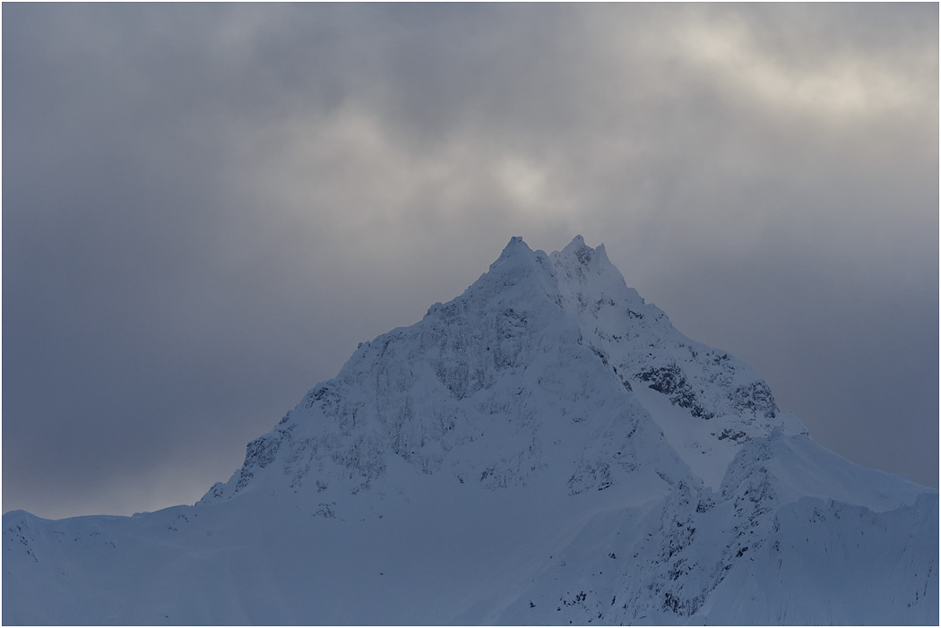 Mountain view from Chilkat River, Alaska