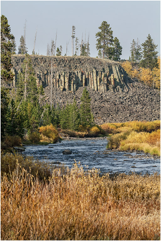 Sheepeater Cliffs, Yellowstone NP