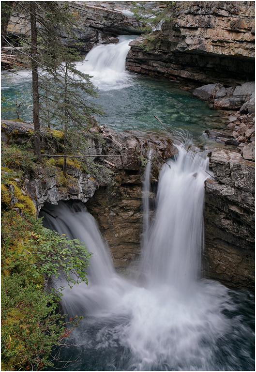Waterfalls, Johnston Canyon, Banff NP