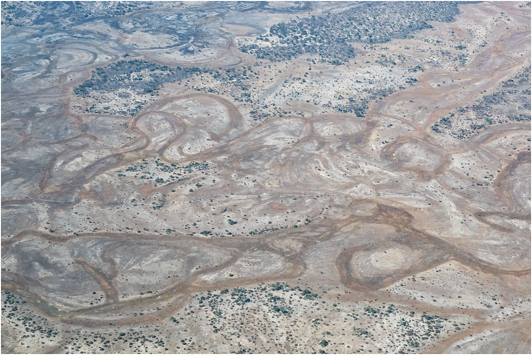 Dry landscape  - Botswana