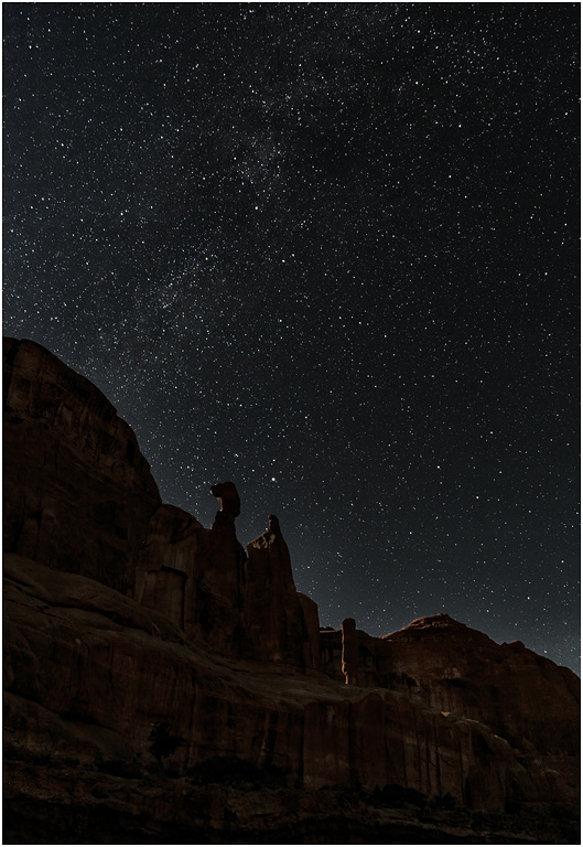 Park Lane, Arches National Park, Utah