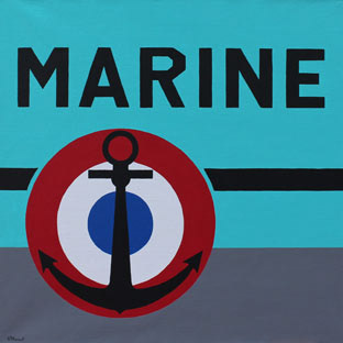 Lockheed P2V -7 Neptune Acrylique 60x60cm