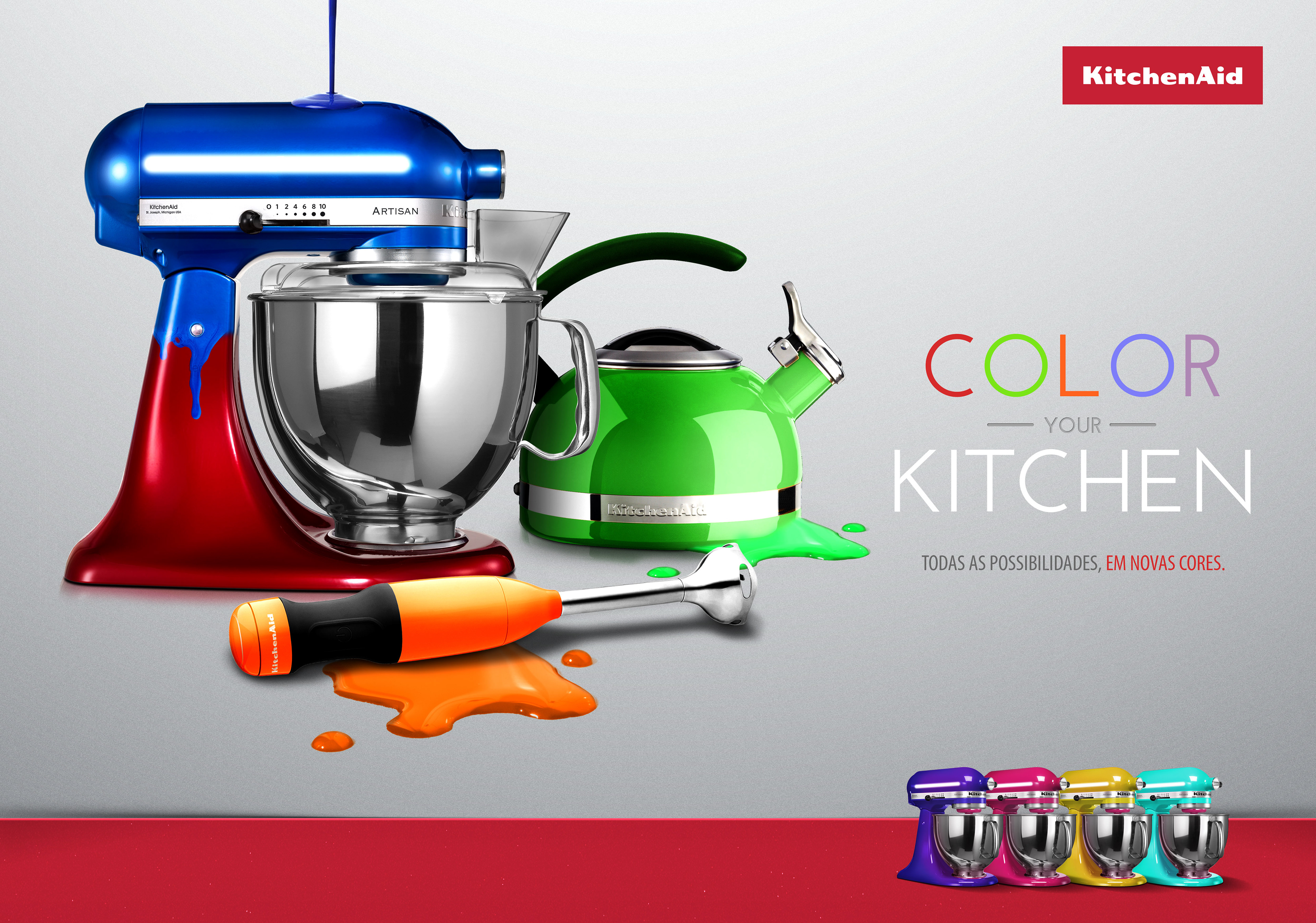 _human!behavior - Campanha Color Your Kitchen KitchenAid
