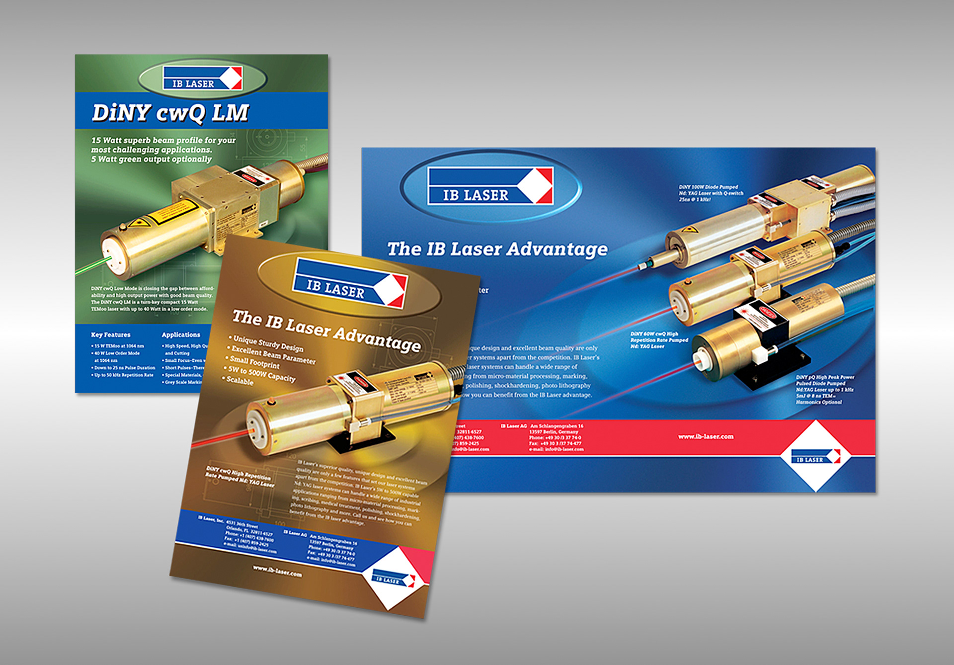 IB Laser Ads