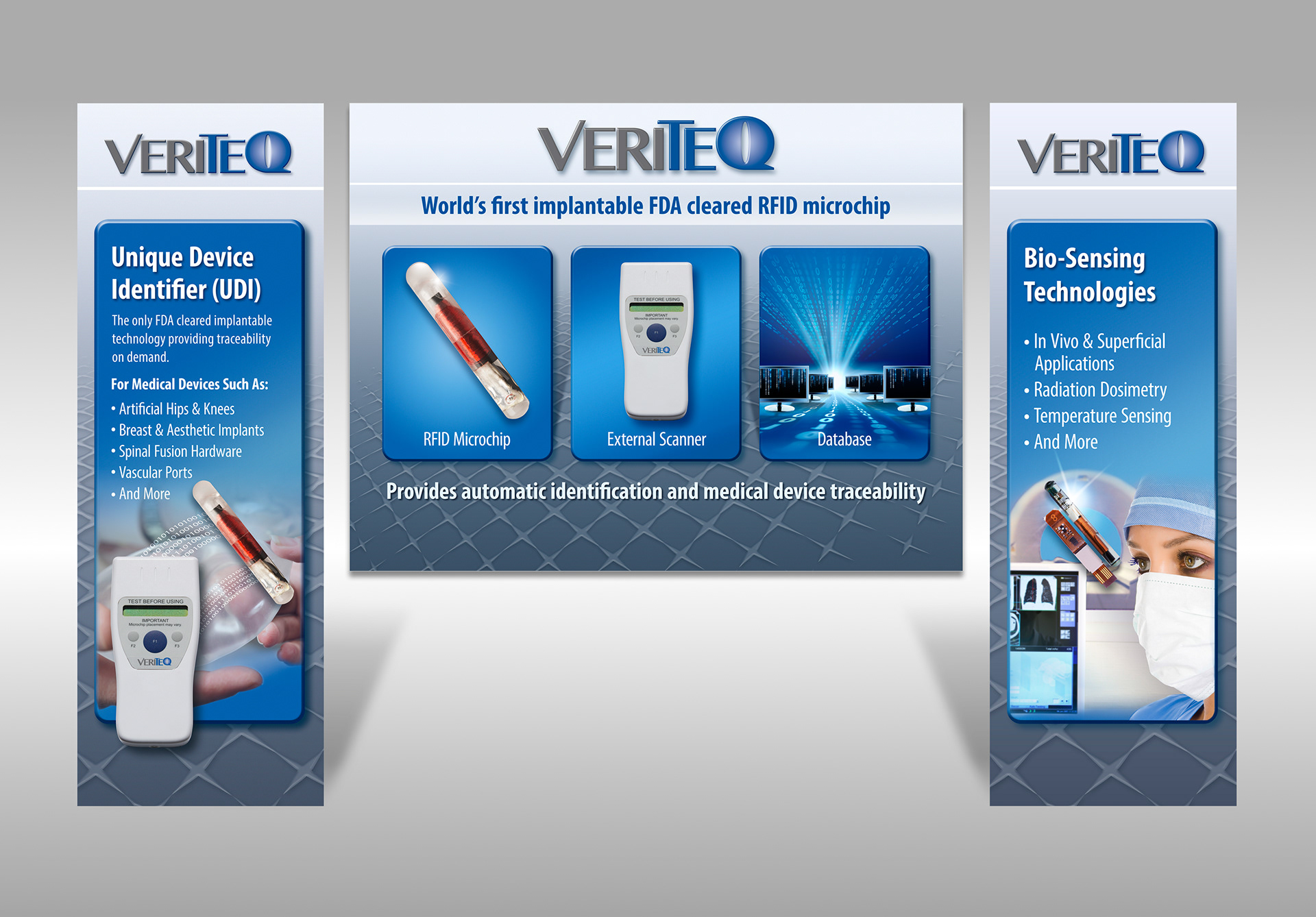 VeriteQ Booth Graphics