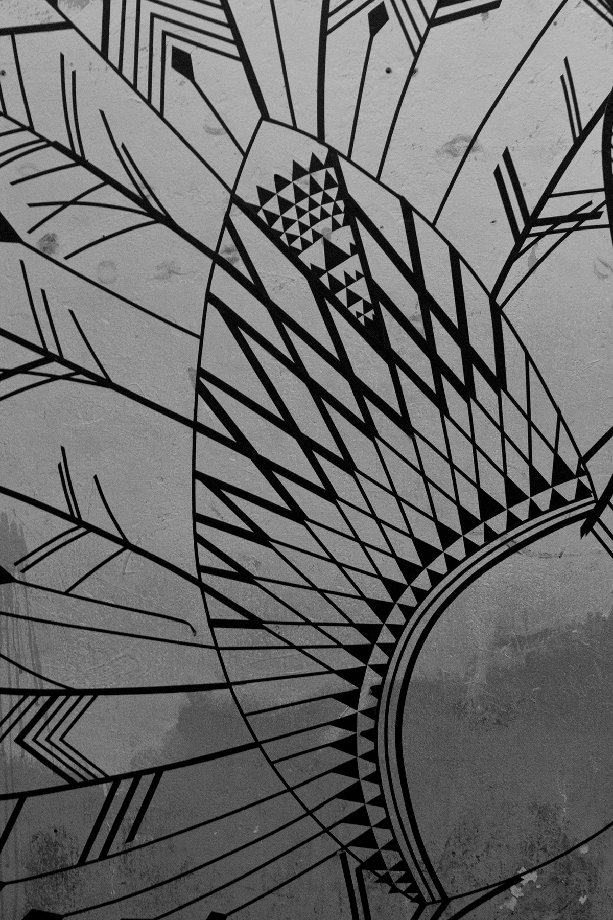 TAPE ART created by TAPE OVER // international tape art crew TAPE ART RESIDENCY