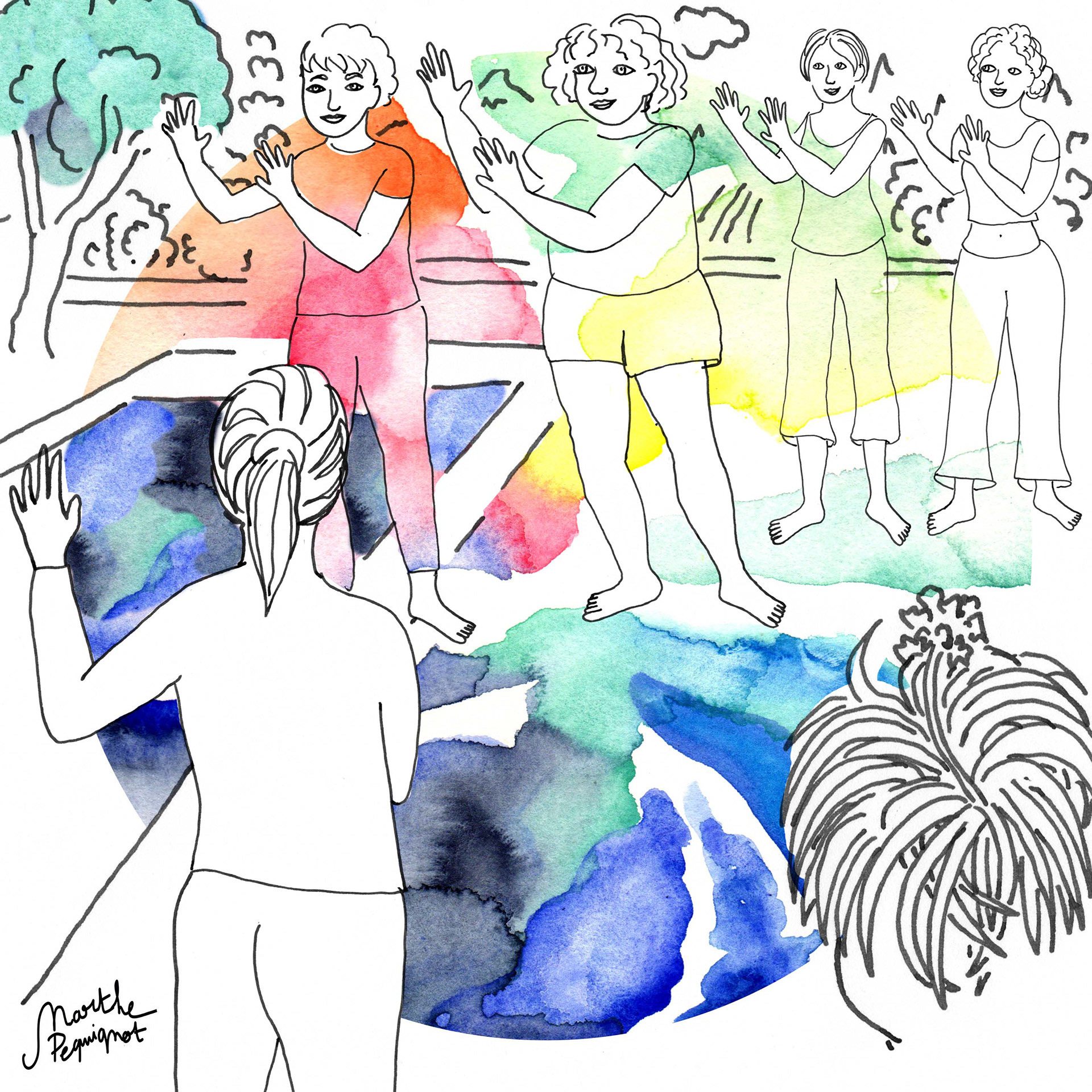Marthe Pequignot Illustrations Et Logo Pour Amandine Scherer Sophrologue Marthe Pequignot Illustrations Et Logo Pour Amandine Scherer Sophrologue