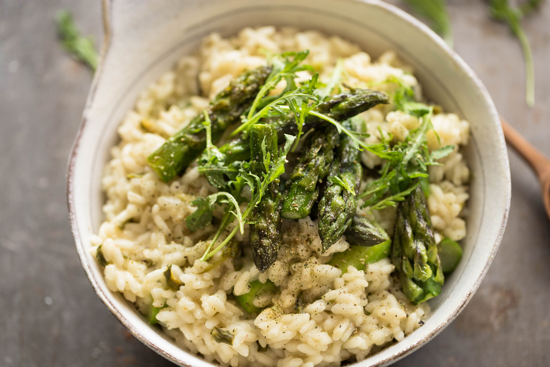 Lenaliciously - Spargel Risotto