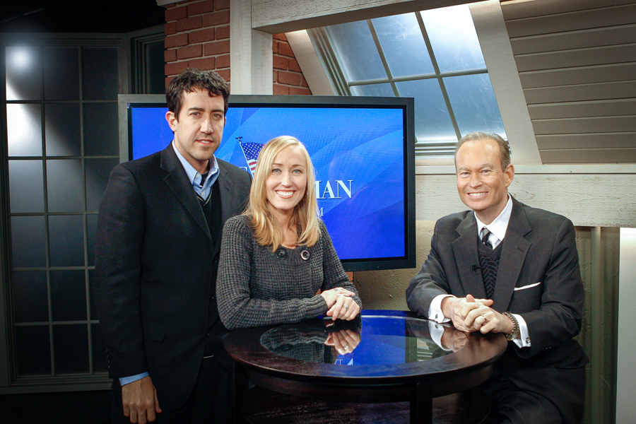 Dave, Angi and Oklahoma City Mayor, Mick Cornett.