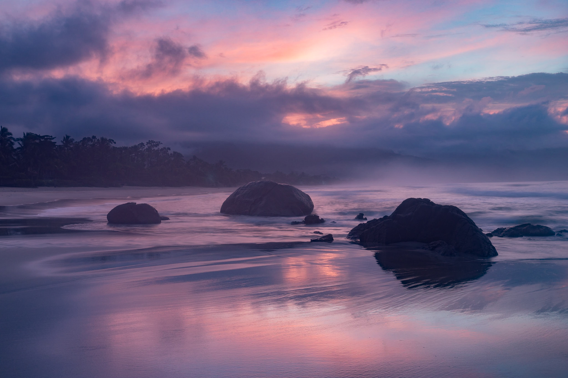 Dia clareando em Maresias
