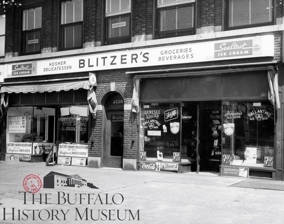 Photography of Buffalo, NY vintage storefronts