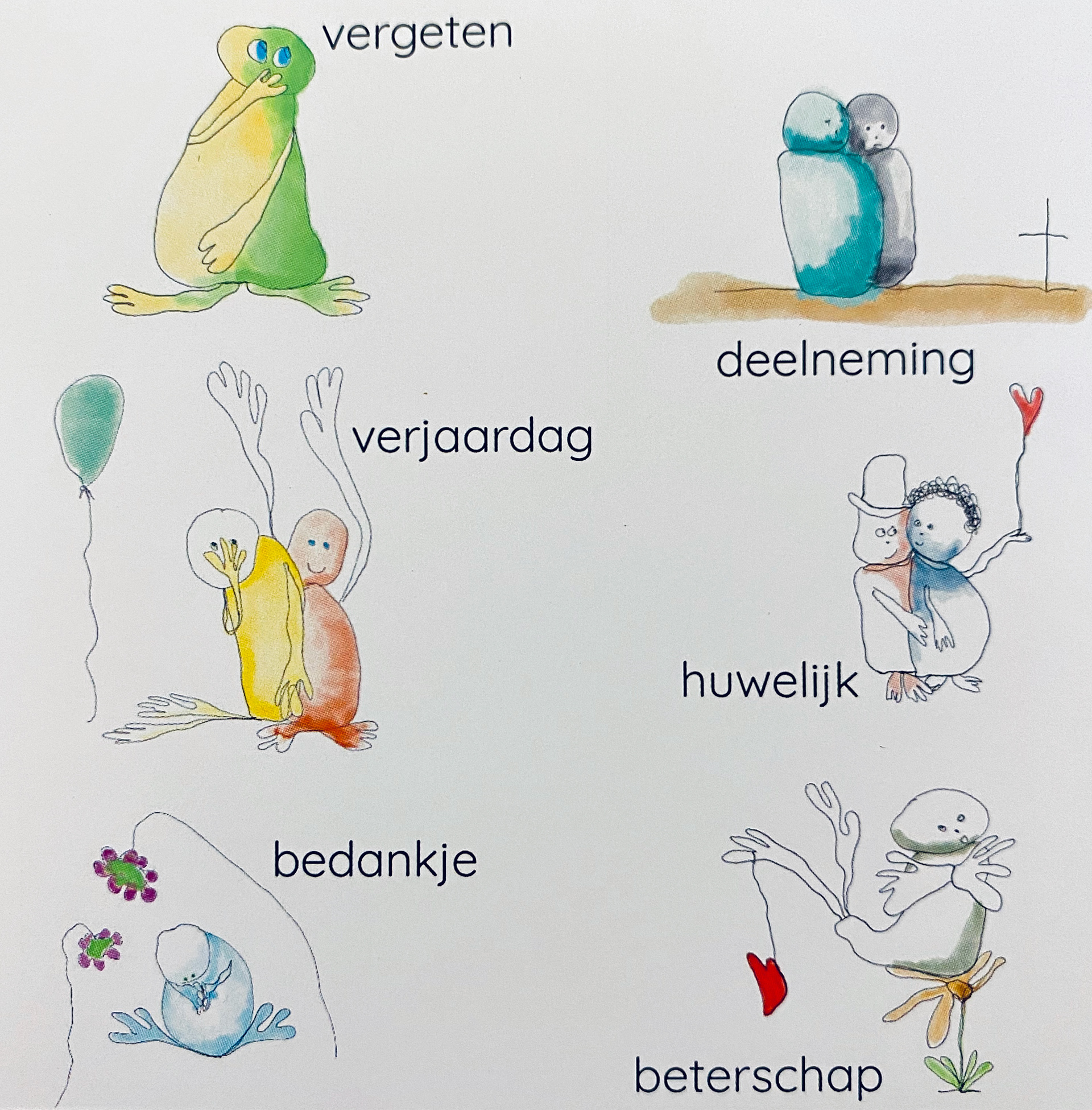 voor elke gelegenheid een leuk kaartje