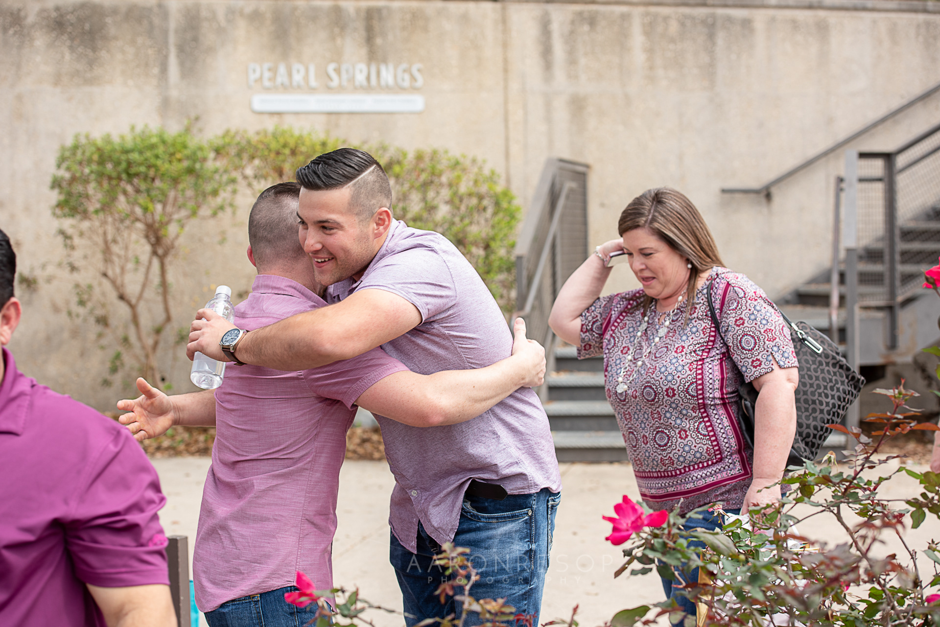 Engagement Photos taken in San Antonio, TX by wedding photographer Aaron Resop