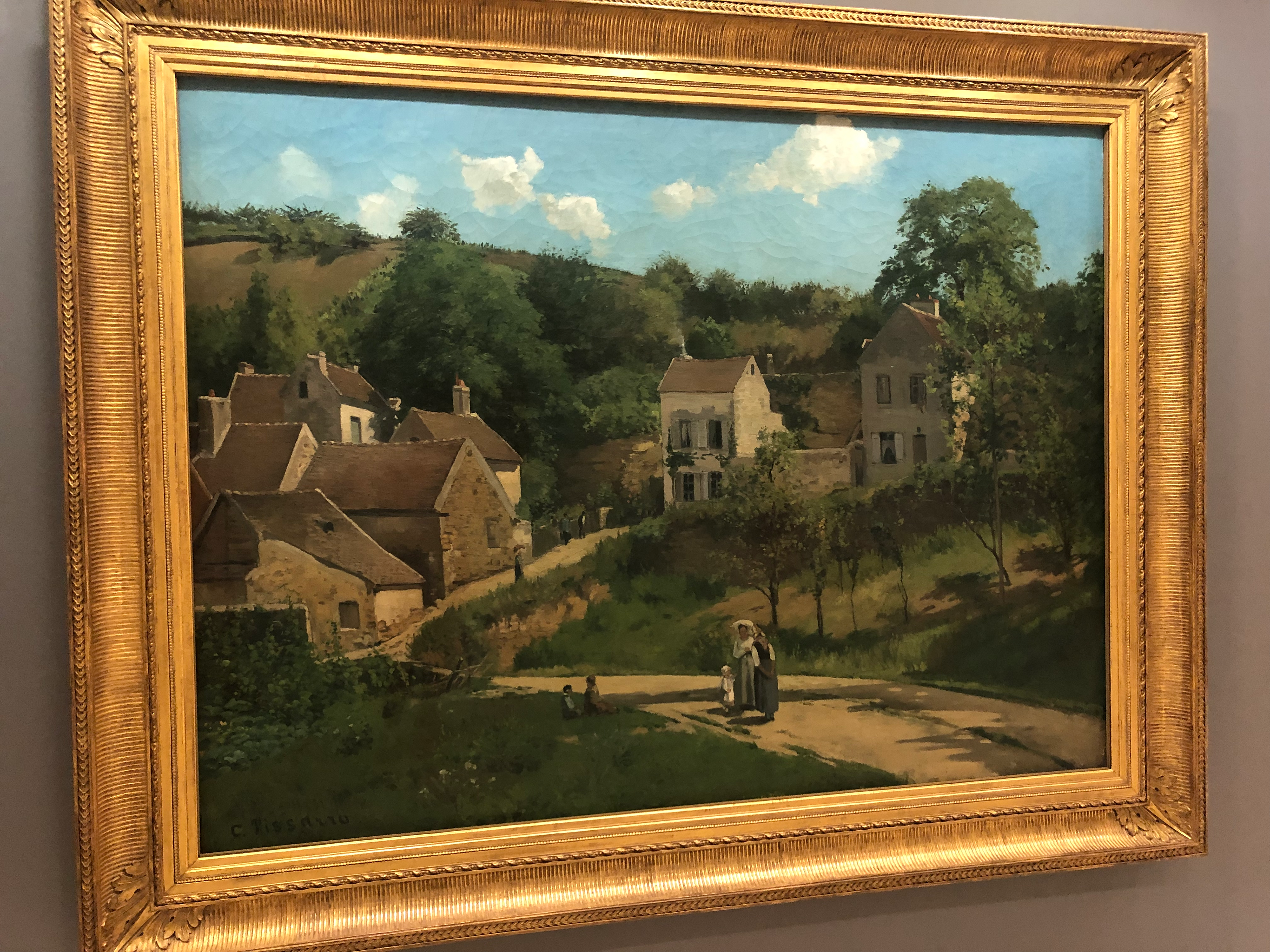 The Hermitage at Pontoise, Camille Pissarro