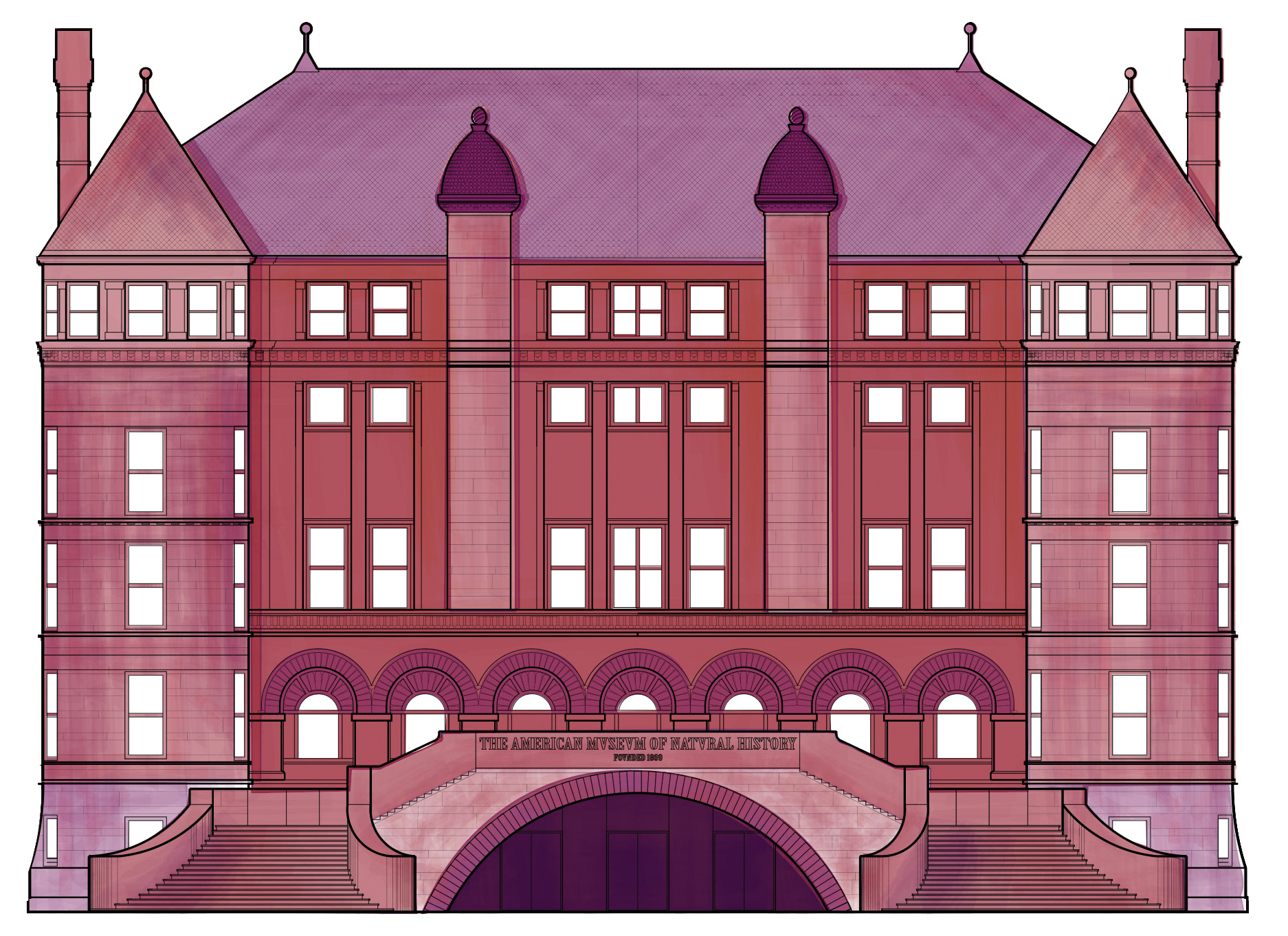 Architectural Color Illustration