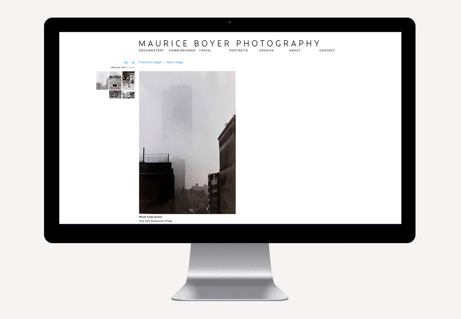 Gallery navigation