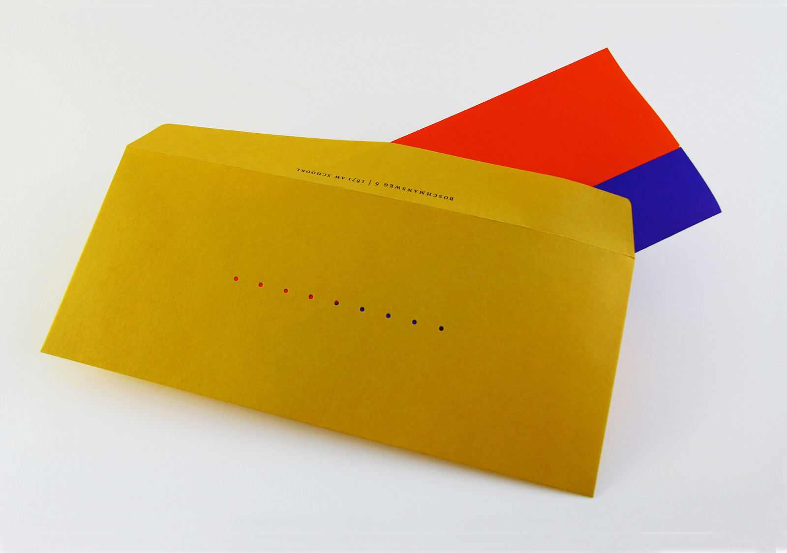 Envelope with letter