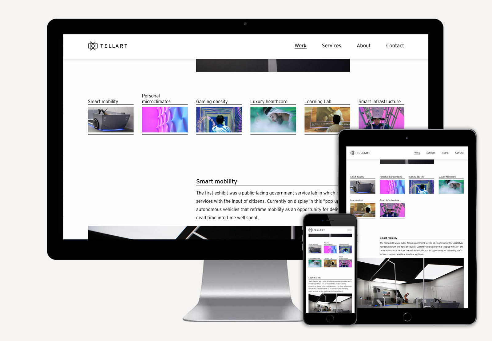 Project page, visual TOC