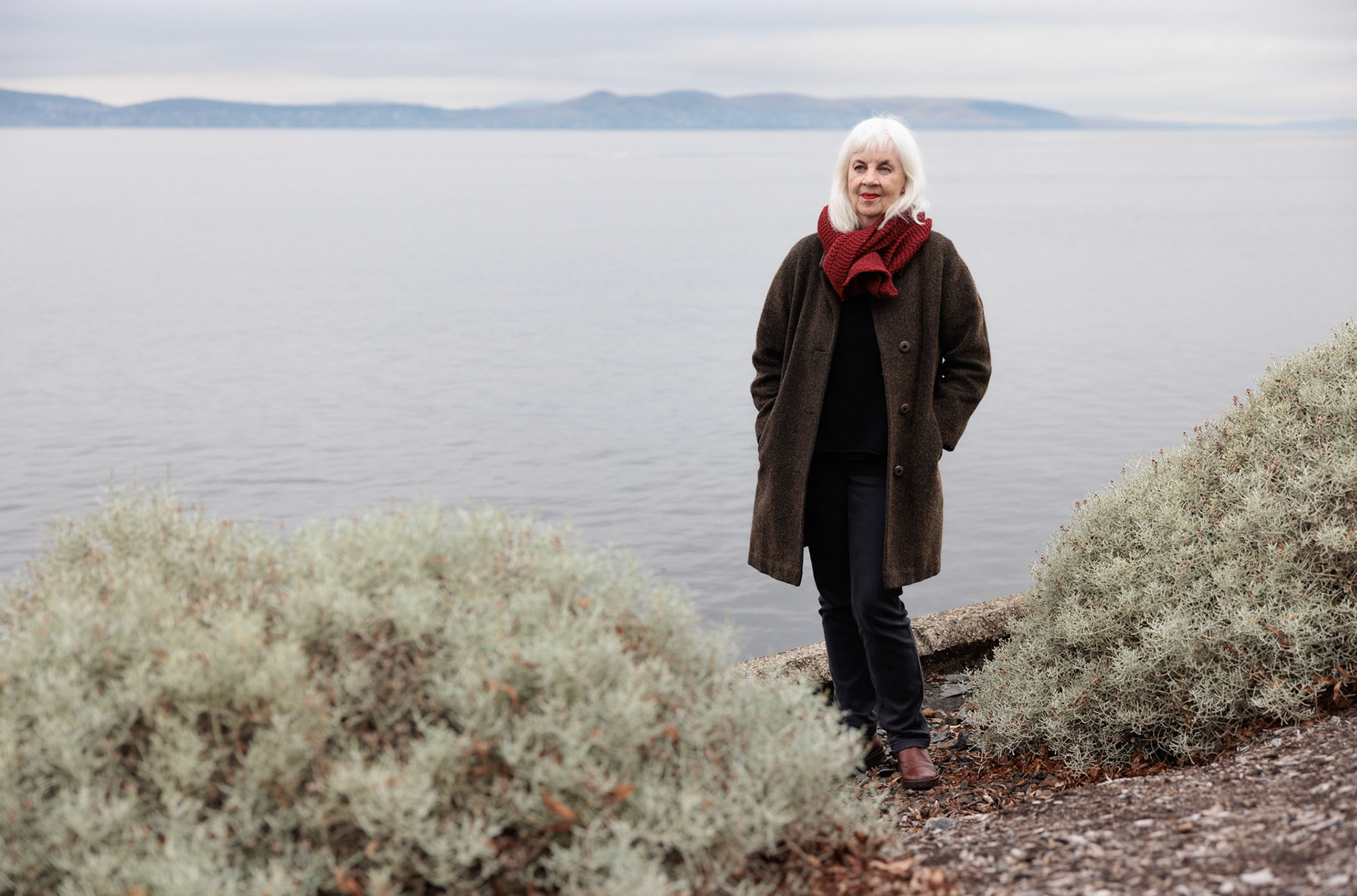 Tasmanian author Amanda Lohrey who has won the 2021 Miles Franklin Literary award.photographed in Hobart, Tasmania.14/07/2021photo - Peter Mathewfor The Age