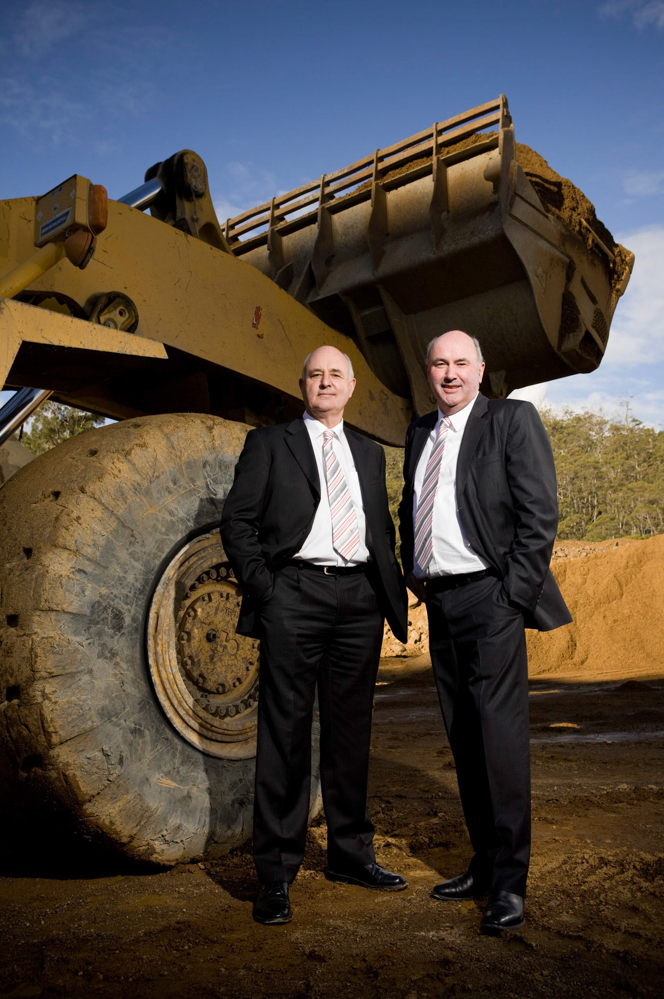 Rob and Geoff  Hazell of Hazell Bros. in Tasmania.2008