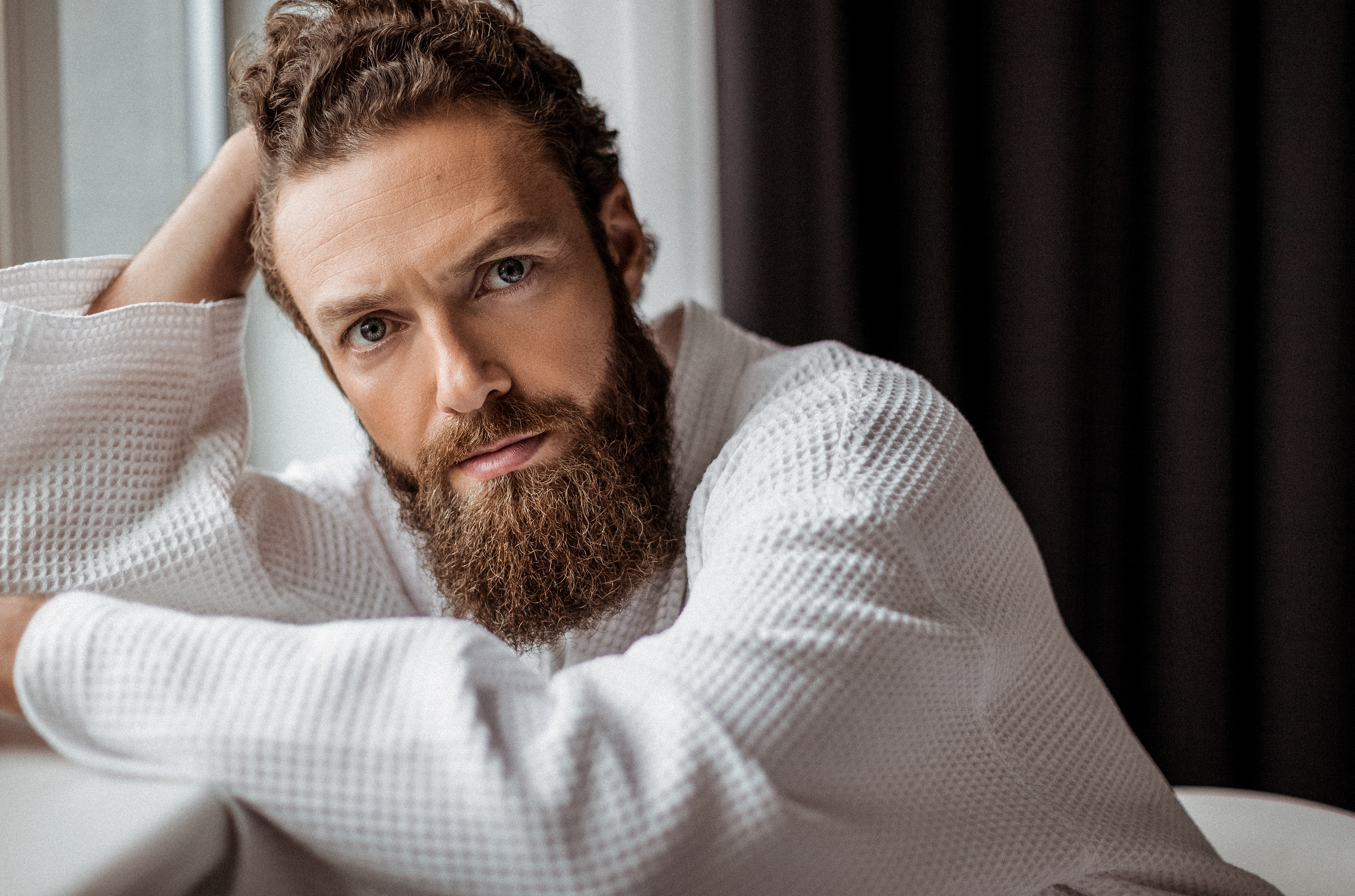 Portrait series with the American actor Ross Marquand. 
