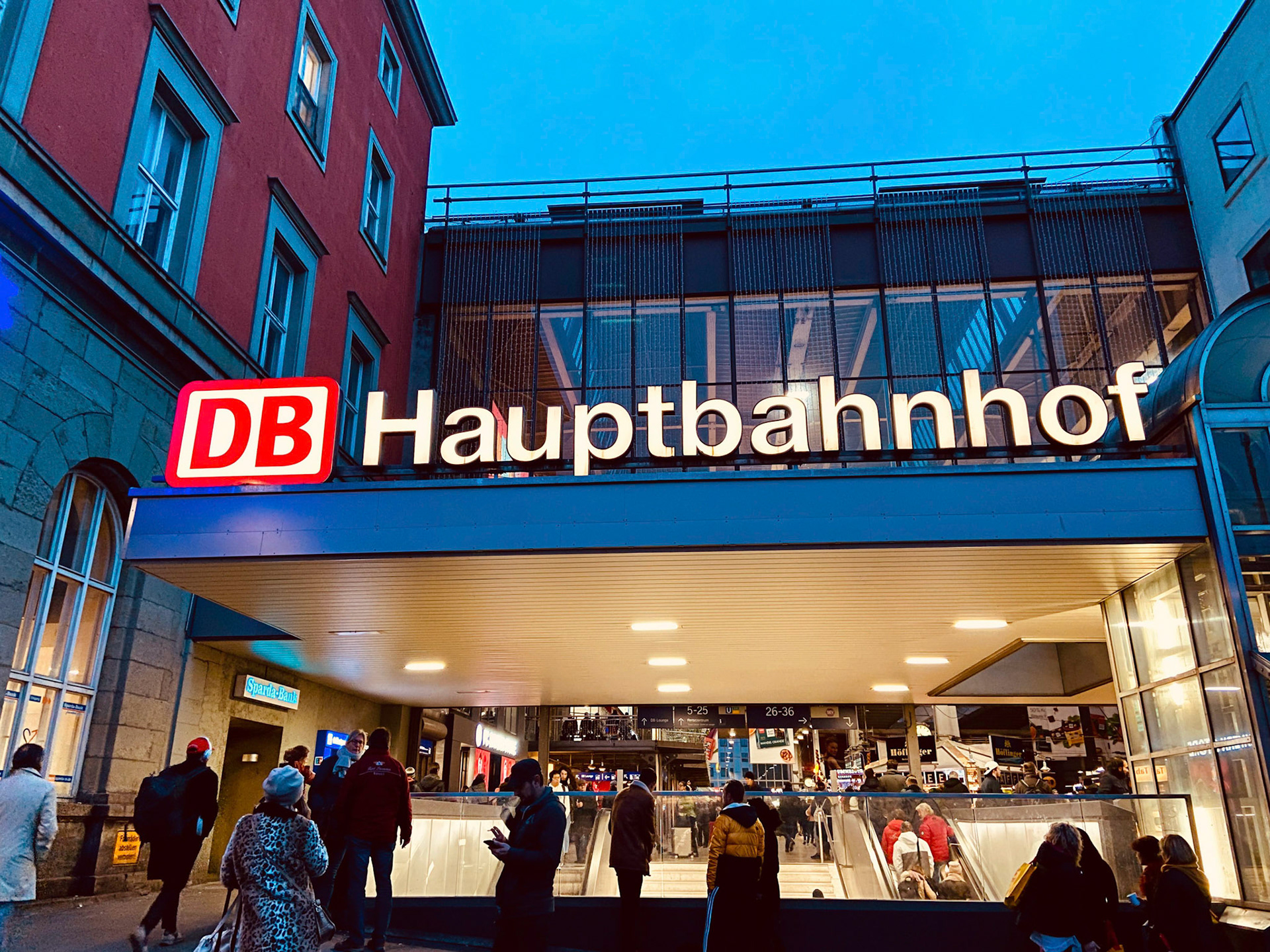 Munich, Hauptbahnhof