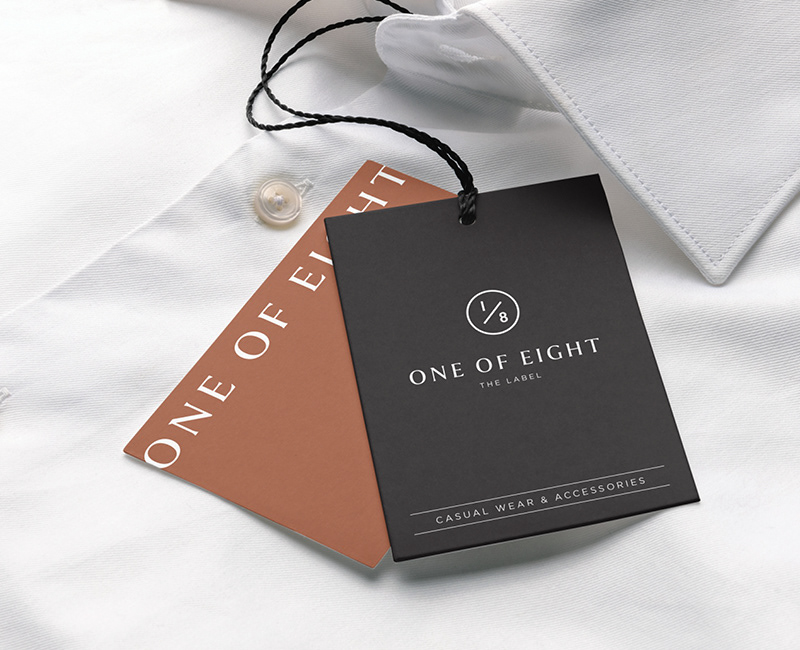 One of Eight - The Label: Clothing Swing Tag