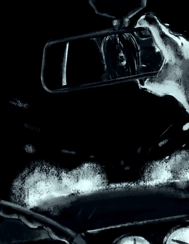 Pitch artwork for horror film script (Illustrations)