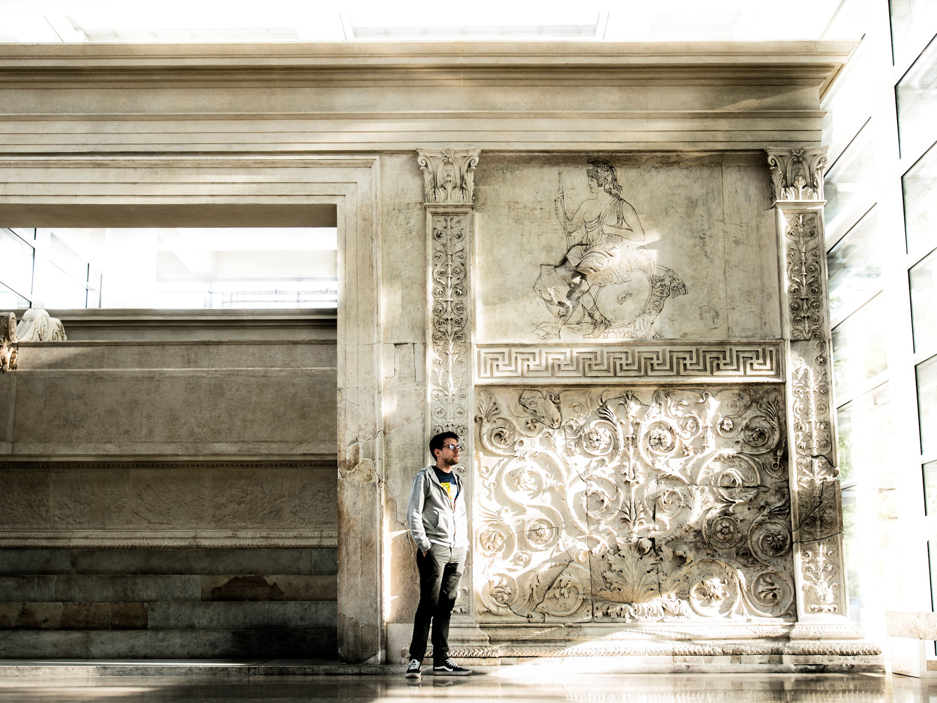Ara Pacis, Rome, Italy