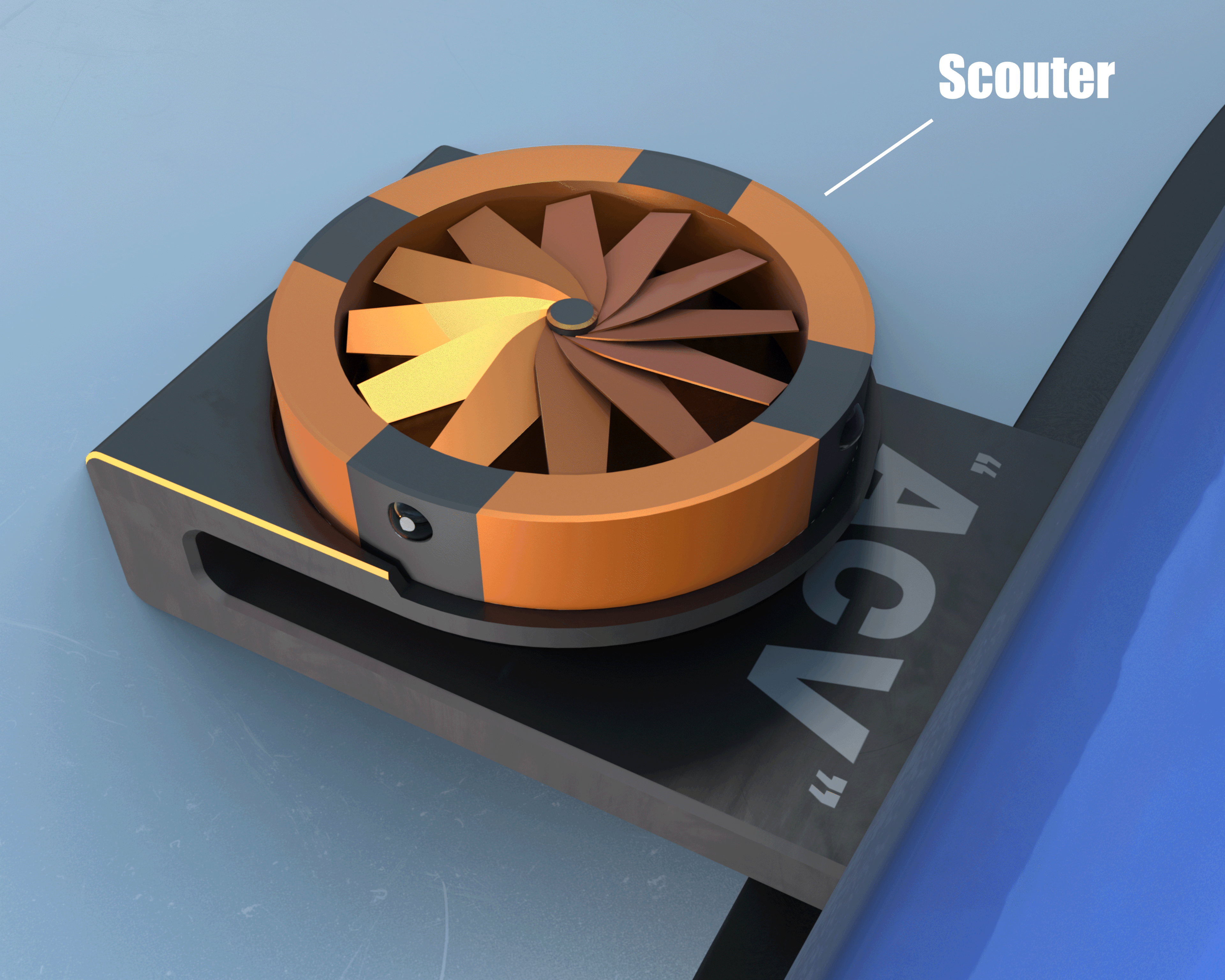 Side Digital Mirror/Scouters