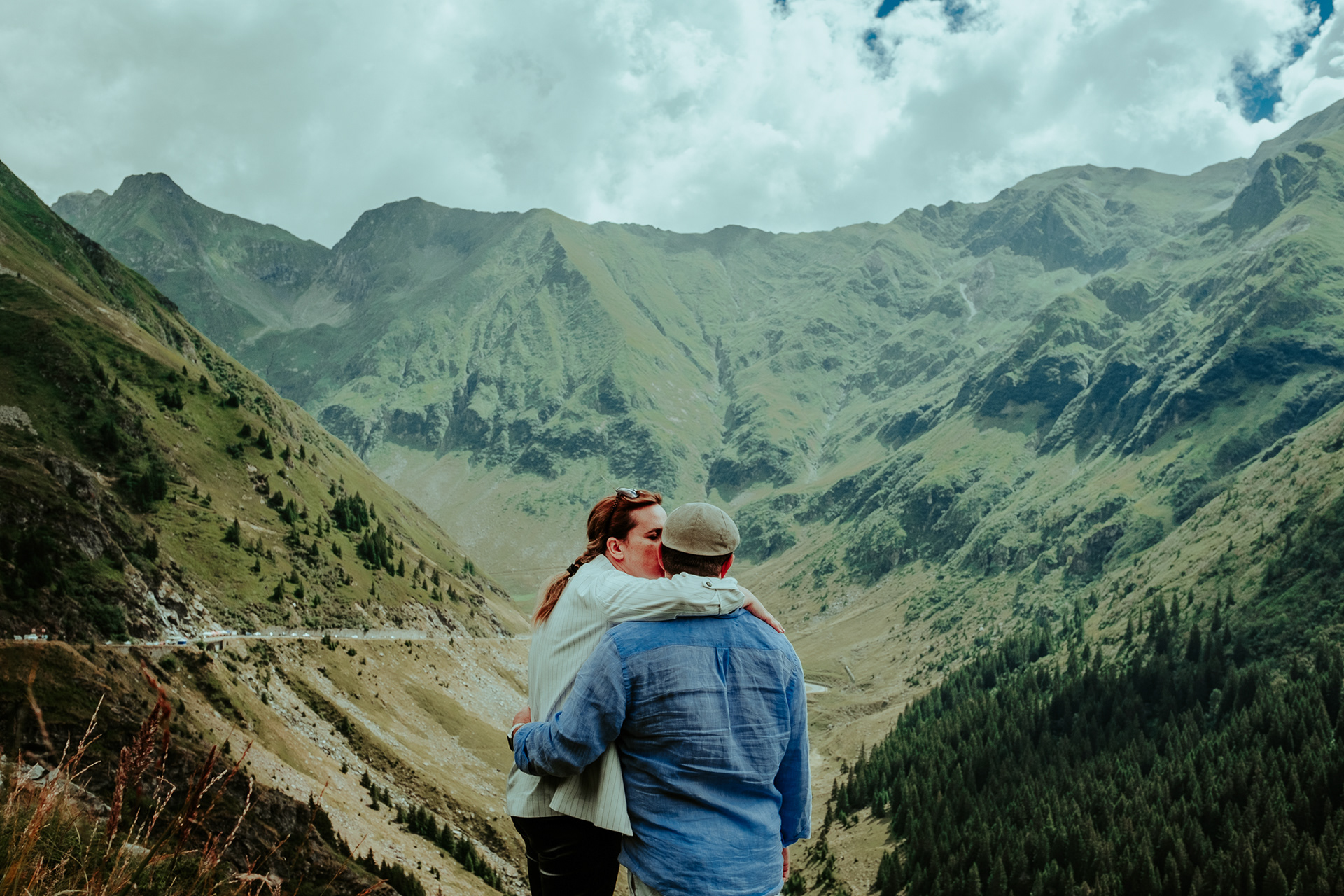 fotografie de cuplu profesionala in muntii romaniei