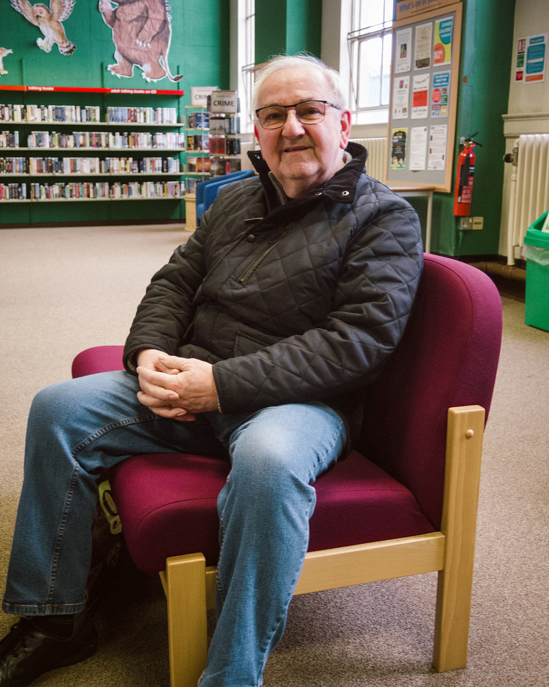 Day 061 / James “Well, a long life and happiness. Scotland winning the world cup (laughs) and living long enough to see my grandchildren as happy as my children are.”