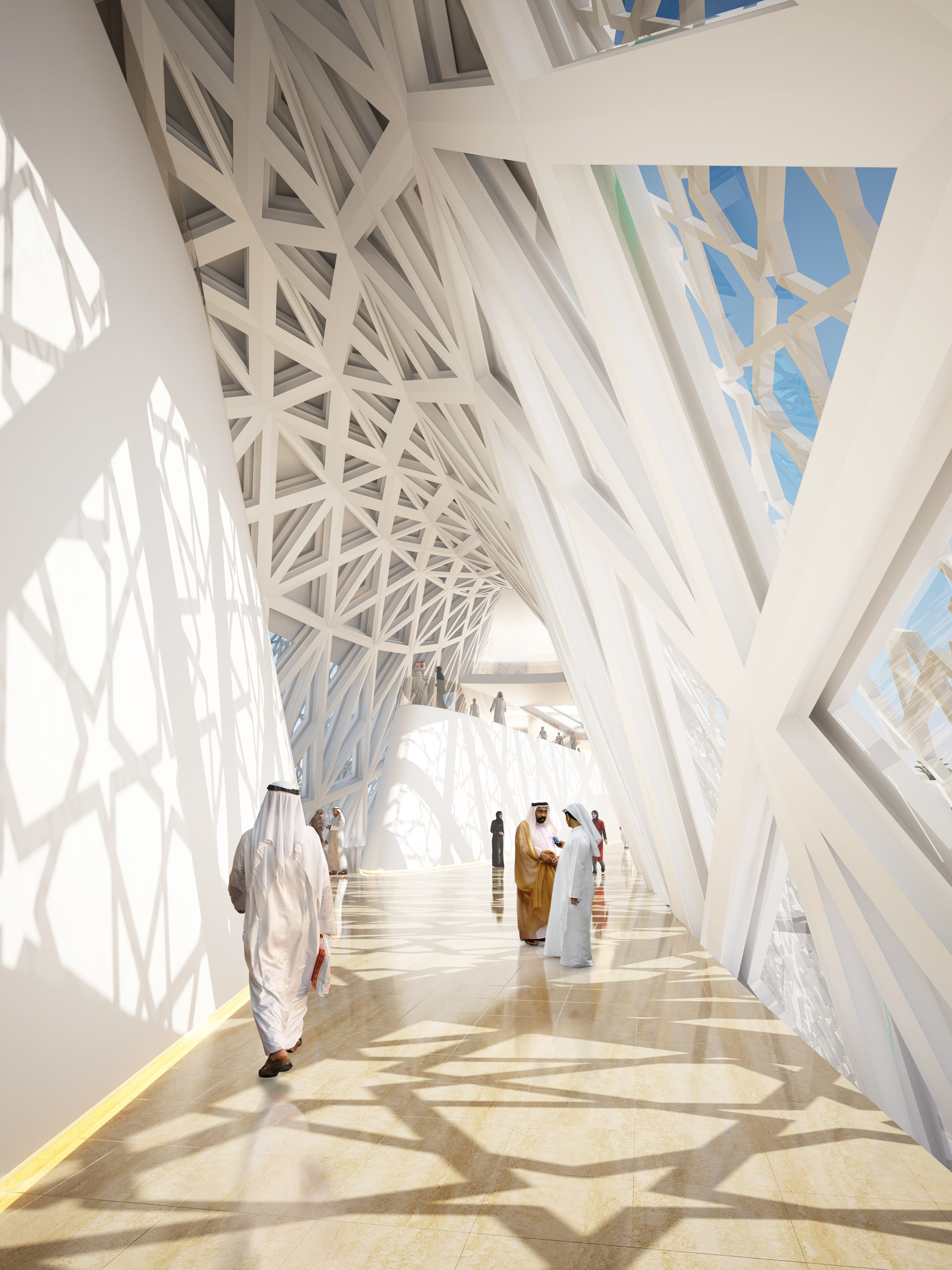 Transparent House The Crescent Moon